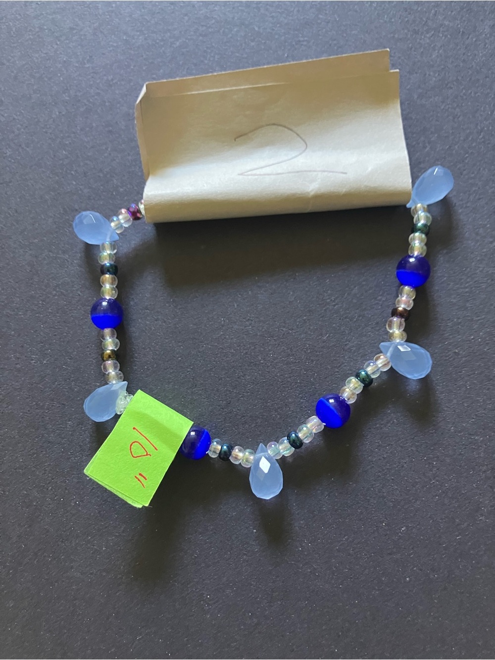 #2 handmade Swarovski anklet